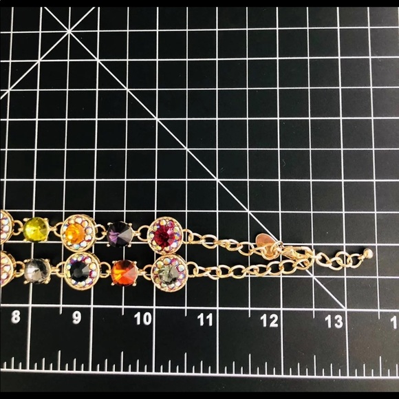 Vintage Crystal Rhinestone Necklace - Picture 10 of 12